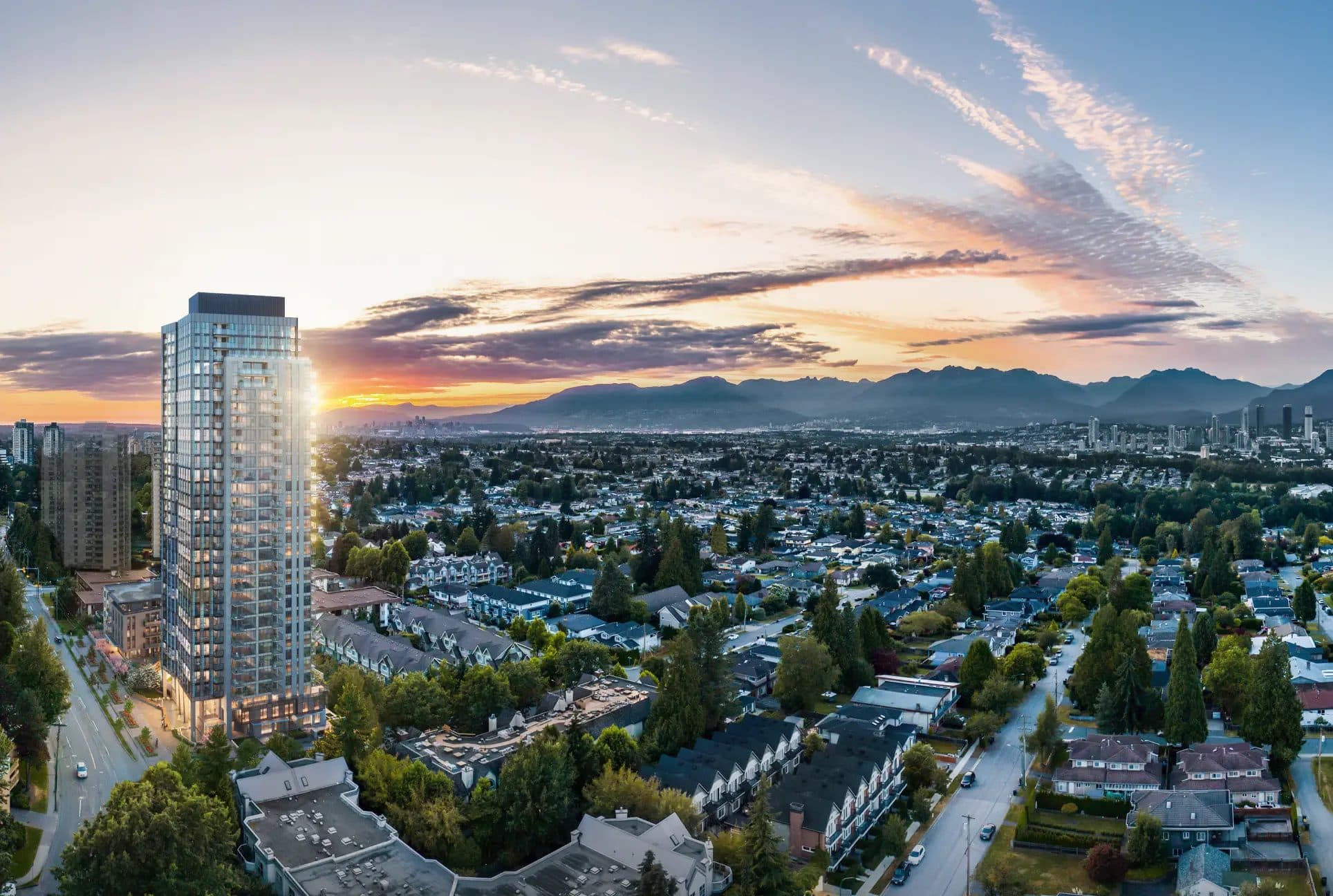 Artesia, Burnaby — یکی از مجموعههای تکمیلشده Qualex-Landmark